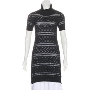 For Love & Lemons Striped Turtleneck Sweater